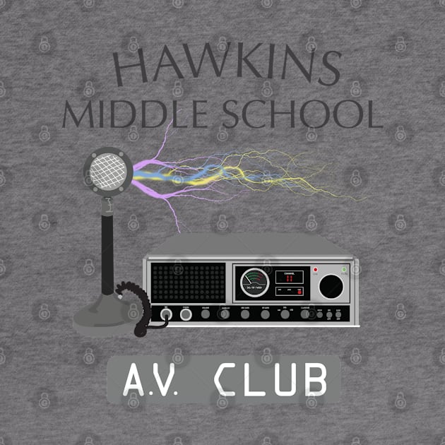 Hawkins AV Club by TeeOurGuest